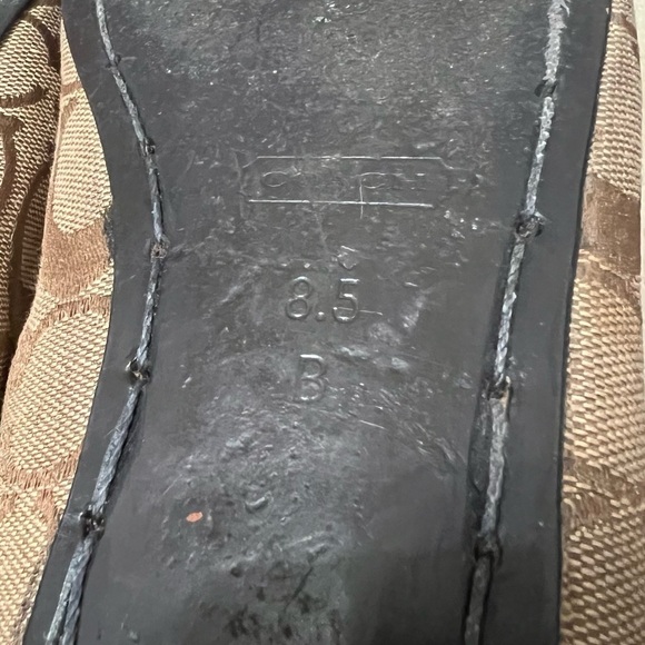 Coach Women’s Signature Logo Loafers Size 8.5 - Picture 12 of 13